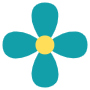 Flower free icon for commercial use