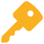 Golden Car Key icon