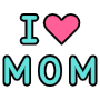 I Love Mom free icon for commercial use