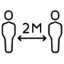 2 Meters free icon for commercial use