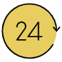 24 Hours free icon for commercial use