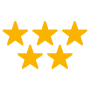 5 Stars free icon for commercial use