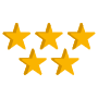 5 Stars free icon for commercial use