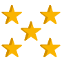 5 Stars free icon for commercial use
