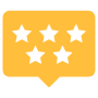 5 Stars free icon for commercial use