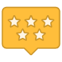 5 Stars free icon for commercial use