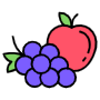 Apple And Grapes icon