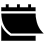 Black Calendar free icon for commercial use