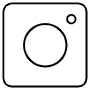 Black Instagram Logo free icon for commercial use