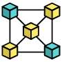 Blockchain free icon for commercial use