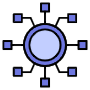 Blockchain free icon for commercial use