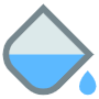 Blue Coloring Bucket icon