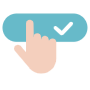 Booking Click free icon for commercial use