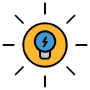 Bulb Solar Energy free icon for commercial use