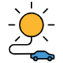 Car Solar Energy icon