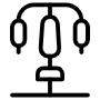Chest Press free icon for commercial use