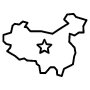 China Map icon
