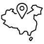 China Map icon