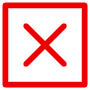 Close Cancel free icon for commercial use