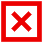 Close Cancel free icon for commercial use