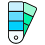 Color Palette free icon for commercial use