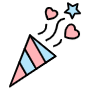 Confetti icon