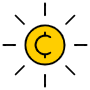 Cryptocurrency Coin free icon for commercial use