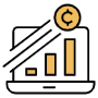 Cryptocurrency Computer free icon for commercial use