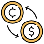 Cryptocurrency Exchange icon