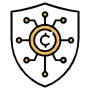 Cryptocurrency Security icon