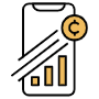 Cryptocurrency Statistics free icon for commercial use