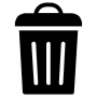 Delete free icon for commercial use