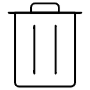 Delete free icon for commercial use
