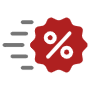 Discount free icon for commercial use