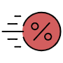 Discount free icon for commercial use