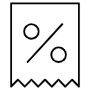 Discount free icon for commercial use