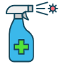 Disinfectant Spray free icon for commercial use