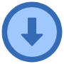 Down Arrow free icon for commercial use