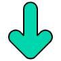 Down Arrow free icon for commercial use