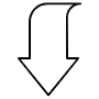 Down Curved Arrow free icon for commercial use