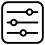 Filter free icon for commercial use