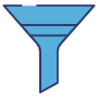 Filtering free icon for commercial use
