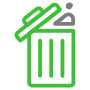 Garbage Bin free icon for commercial use