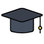 Graduation Cap free icon for commercial use