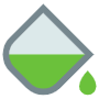Green Coloring Bucket icon