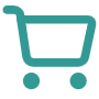 Green Shopping Cart free icon for commercial use
