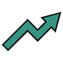 Growth Arrow free icon for commercial use