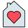 Home Heart icon