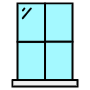 Home Windows Blue free icon for commercial use
