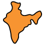 India Map free icon for commercial use